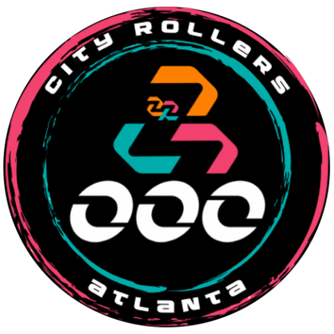 City Rollers Logo BLACK BG